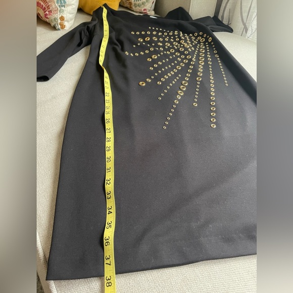 Calvin Klein Black Pullover Dress Size 10-Fits like 8 - Picture 6 of 8